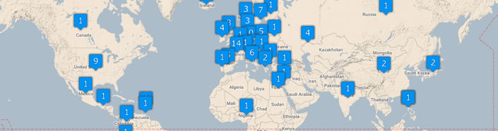 Nobels Map