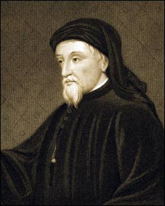 Geoffrey Chaucer Poems My poetic side