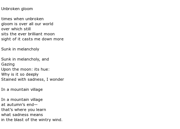 poem