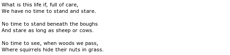 William Henry Davies  Welsh Poet, Nature Lover, Tramp Poet