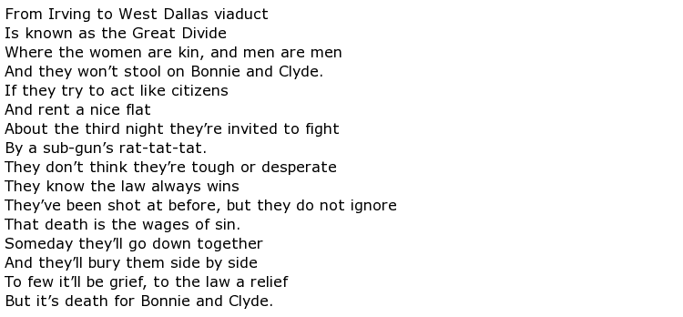 Текст песни бонни и клайд. Бонни текст. Текст песни Бонни. Boney poem. Текст песни Бони на русском.