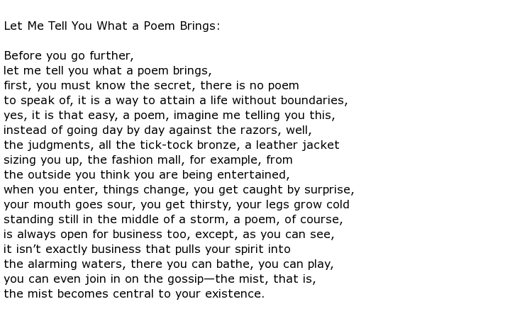 Juan Felipe Herrera Poems > My poetic side