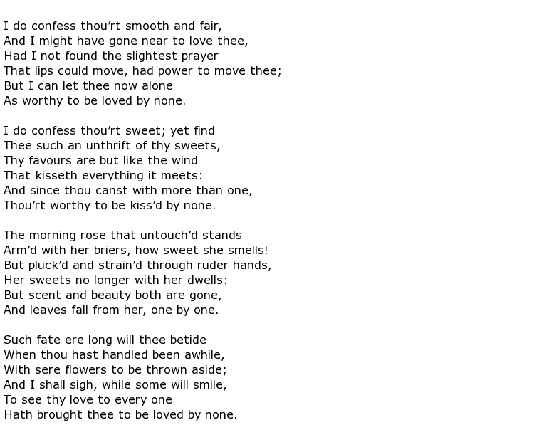 Poem In Latin 80