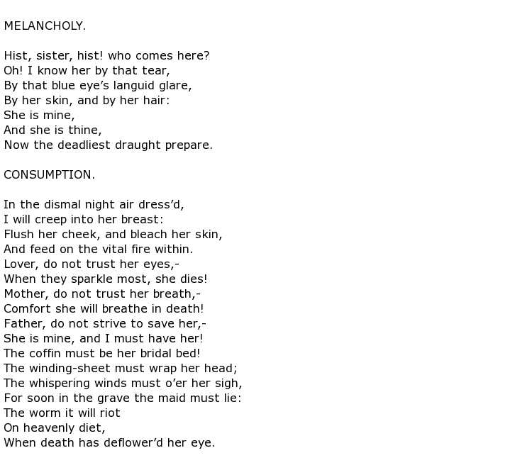 Henry Kirke White Poems > My poetic side