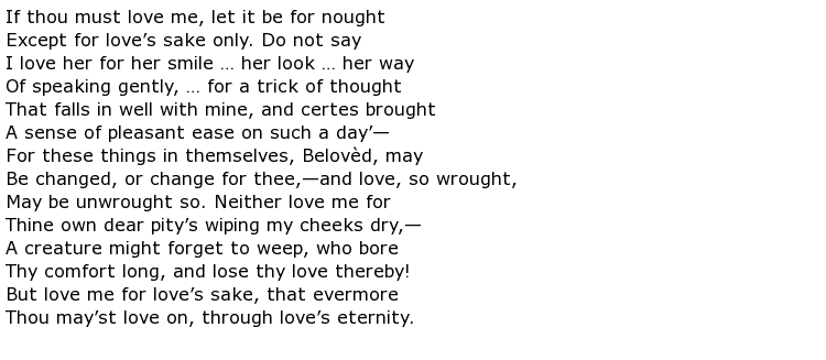 Elizabeth Barrett Browning Poems > My poetic side